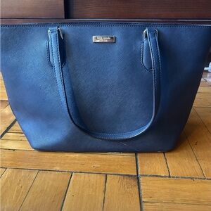 Kate Spade Laurel Tote in Navy Blue